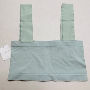 Free People Intimately Cropped Top Wide Strap Mermaids Tail Women's XS/S NWT